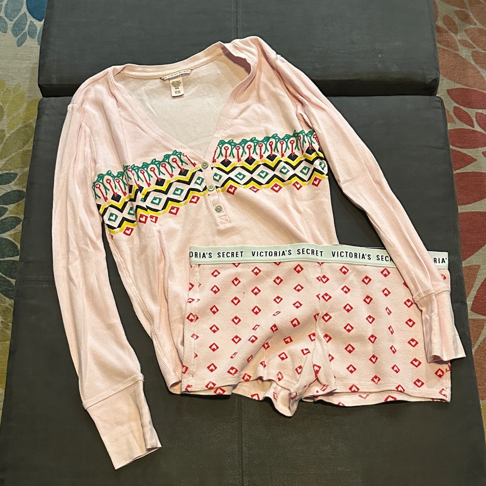 Victoria's Secret Light Pink Pajama Set